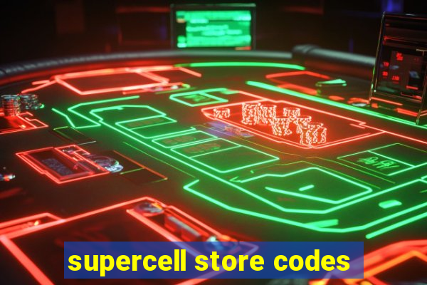 supercell store codes